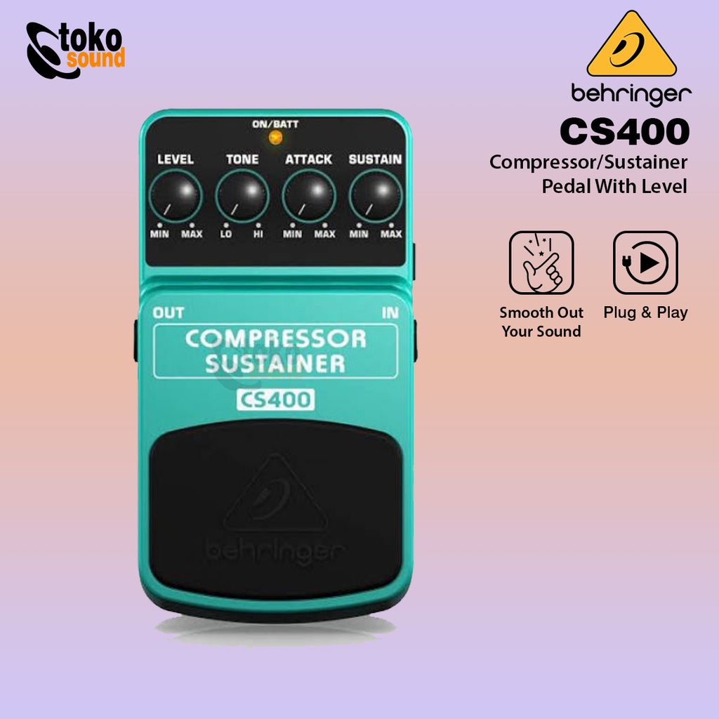 Behringer CS400 Compressor/Sustainer Pedal