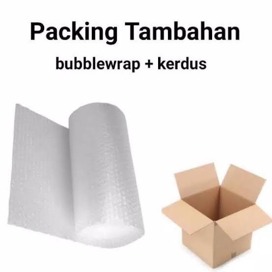 

PACKING TAMBAHAN DUS BUBBLE WRAP HIGHT QUALITY !!