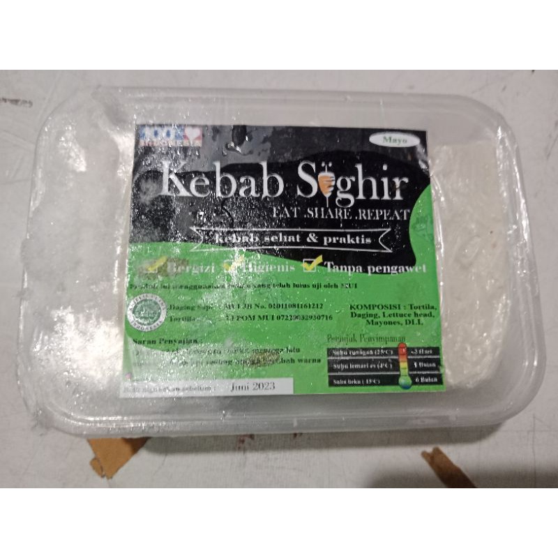 

Kebab Soghir Kemasan Box Rasa Mayo Isi 10