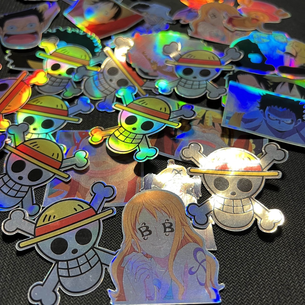 

One Piece - Sticker Hologram isi 3 Pcs