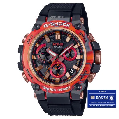 CASIO G-SHOCK MTG-B3000FR-1A MTG B3000FR 1A ORIGINAL GARANSI RESMI