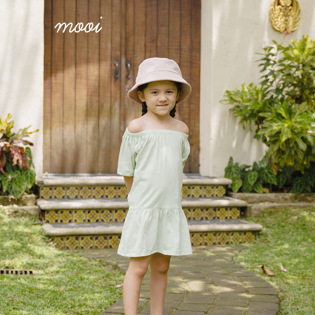 Mooi Dress Anak Perempuan Sabrina Dress Daily Wear Anak CBKS