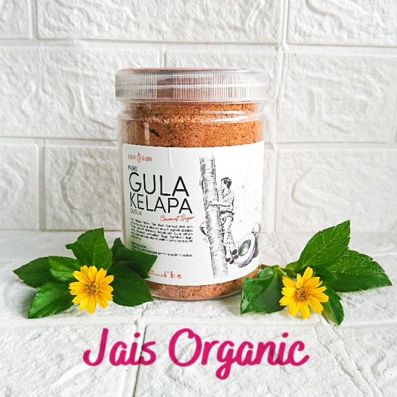 Gula Kelapa Bubuk Organik 500 gram Daribumi / Coconut Sugar Dari Bumi