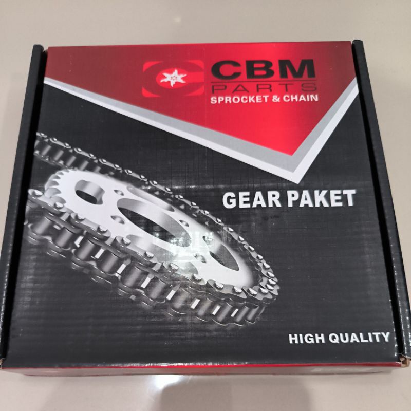 GIRSET GIR PAKET DRIVE CHAIN KIT BAJA 428H SUPRA FIT NEW CBM