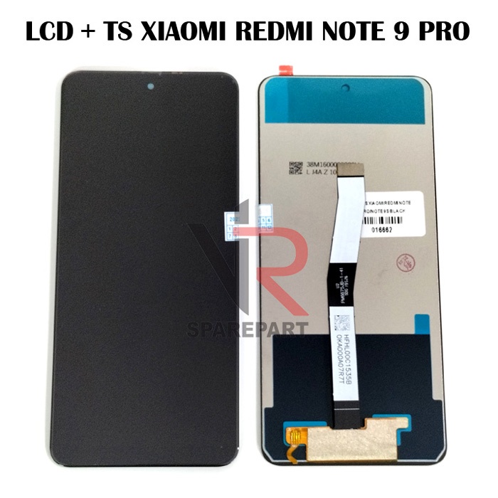 LCD XIAOMI REDMI NOTE 9 PRO / NOTE 9S FULLSET TOUCHSCREEN