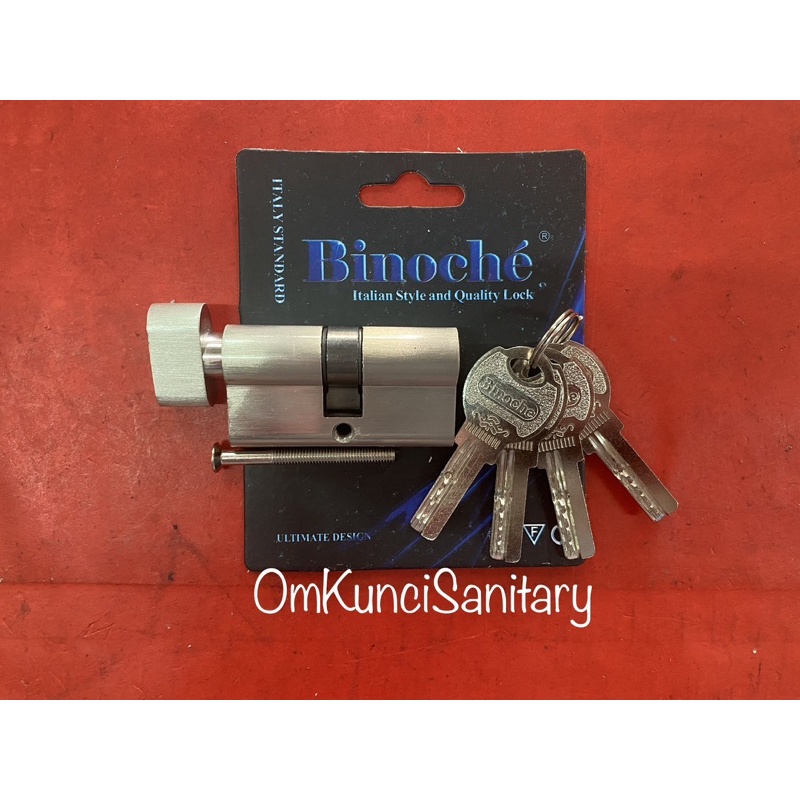 Silinder Knob Binoche Silinder Putar Cylinder Knob Silinder WC Anak Kunci Model Putar Binoche Kunci 
