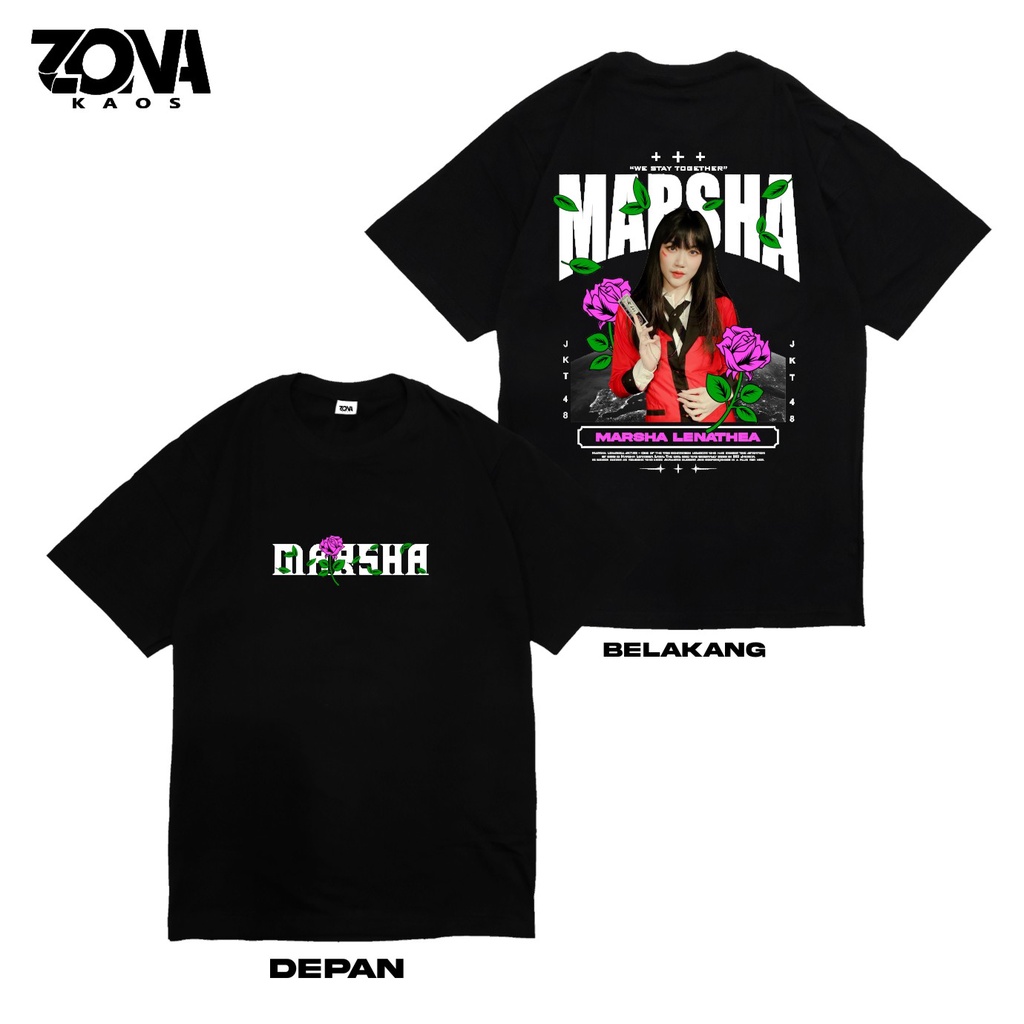 KAOS MARSHA V2 JKT48 NEW ERA MARSHA - TSHIRT MEMBER JKT48 NEW ERA