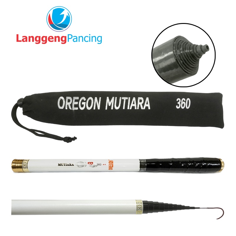 Joran Tegek Kaku Oregon Mutiara 180 240 270 300 360 450