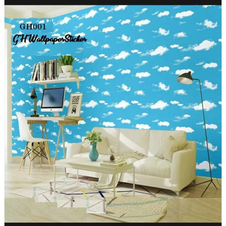 Wallpaper dinding motif awan gh001/cy1102