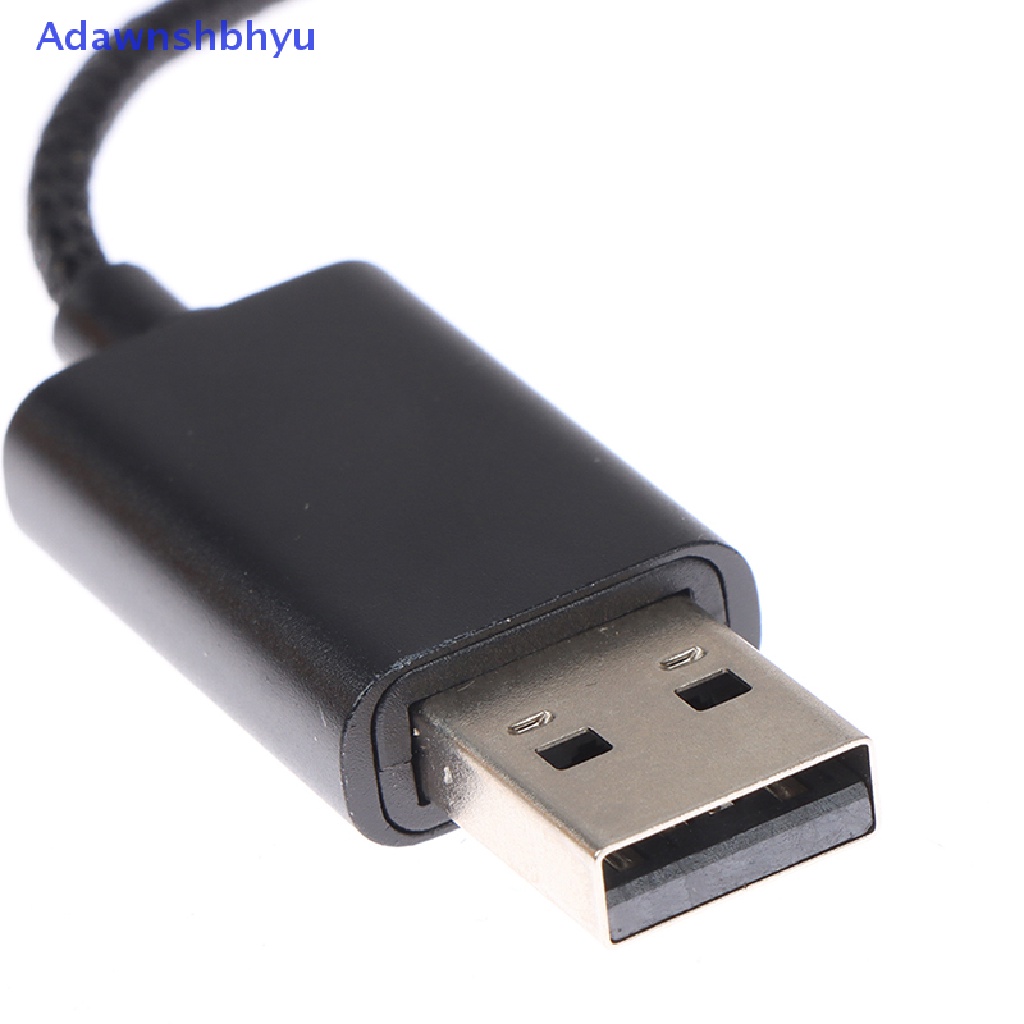 Adhyu 2in1 USB Ke 3.5mm Jack Sound Card Plug Adaptor Audio Suara Untuk PC Laptop ID