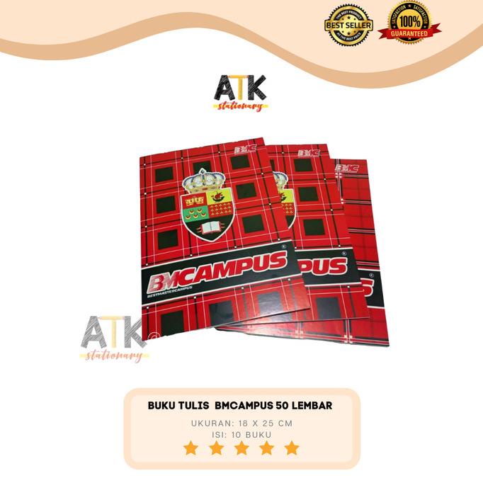

Buku Tulis BMC Boxy BM Campus 50 Lembar atk