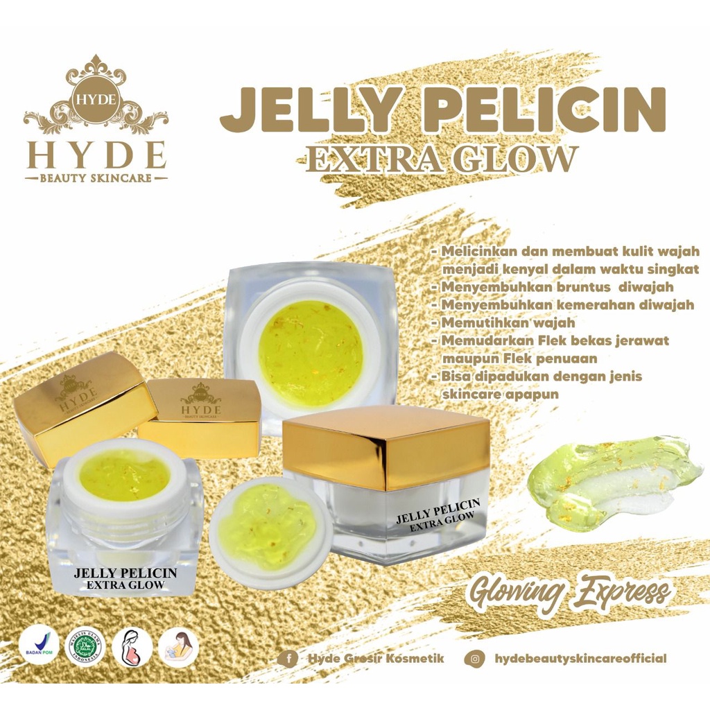 Hyde Skincare Jelly Pelicin Extra Glow