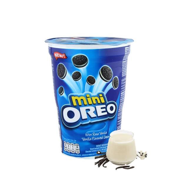 

チ Oreo Mini Biskuit Vanilla 61.3gr - twinpack ㄶ