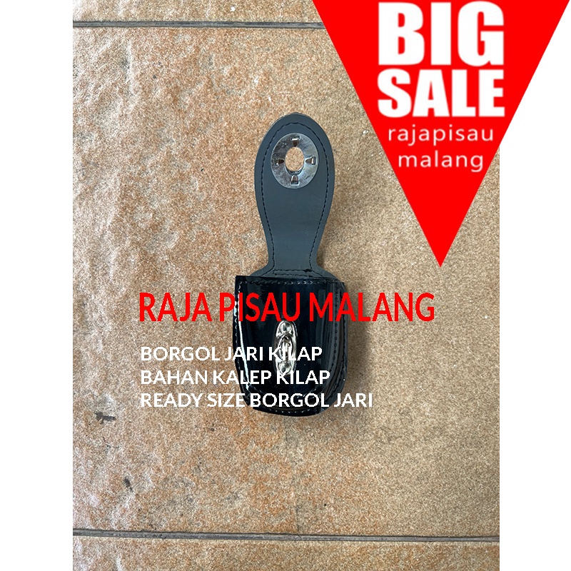 Tempat Borgol Jari Lux Ready Stok sarung borgol jari