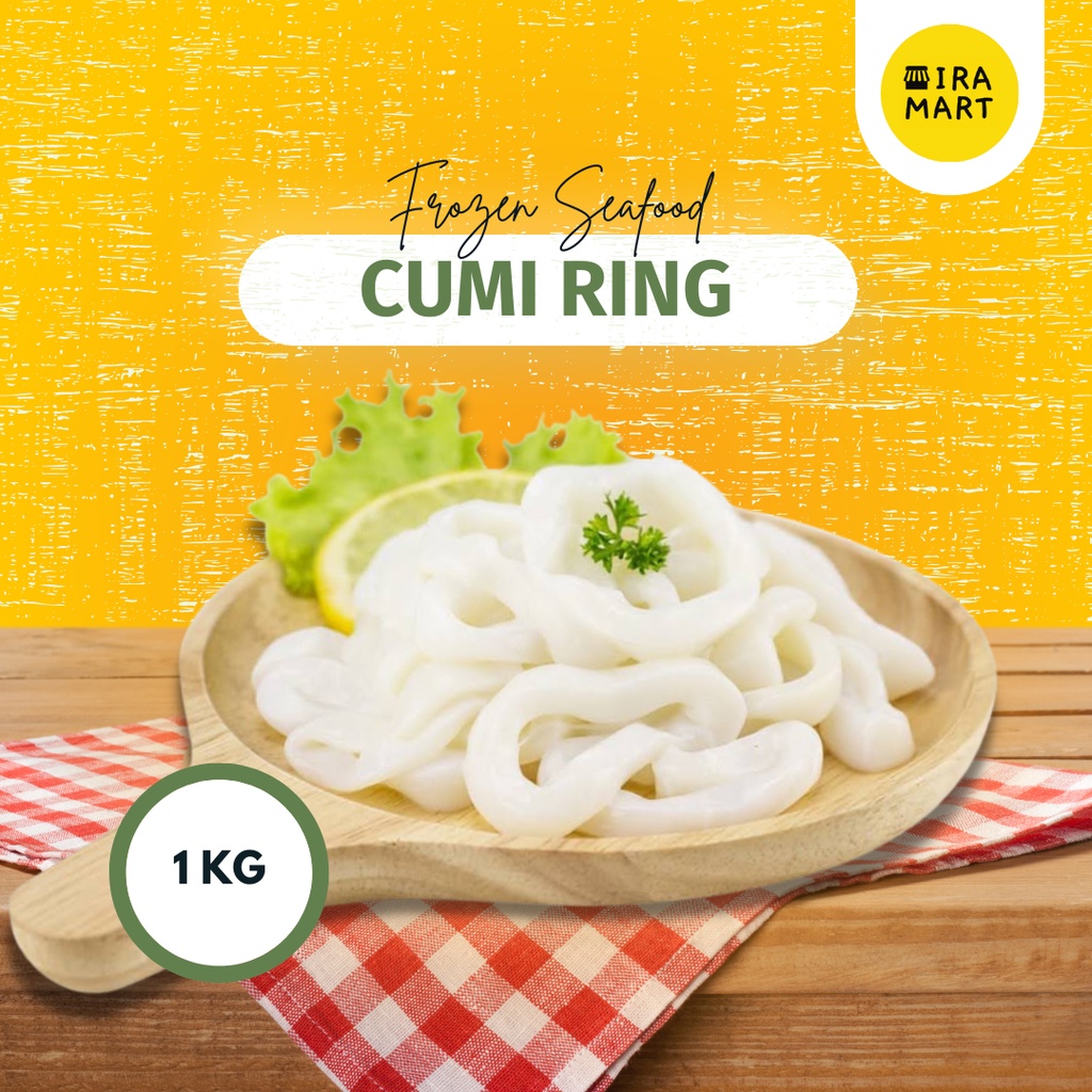 

Cumi Ring 1kg | Frozen Food | Seafood Beku | Ira Mart