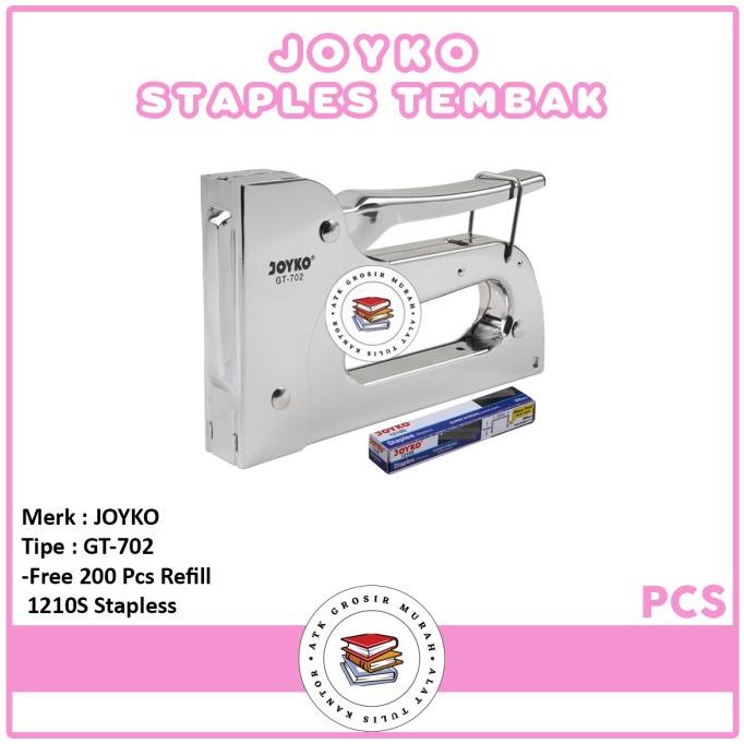 

JOYKO Gun Tacker GT - 702 - Stapler Tembak [ 1 Satuan ]