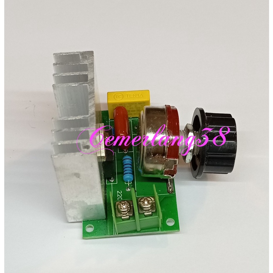 Dimmer AC 220 Volt 4000 Watt NON CASING - AC AC Regulator 4000 Watt