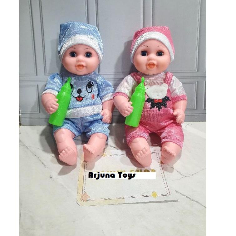 Boneka bayi dot bisa nangis mirip asli balita mainan anak [LGS.22De22g]