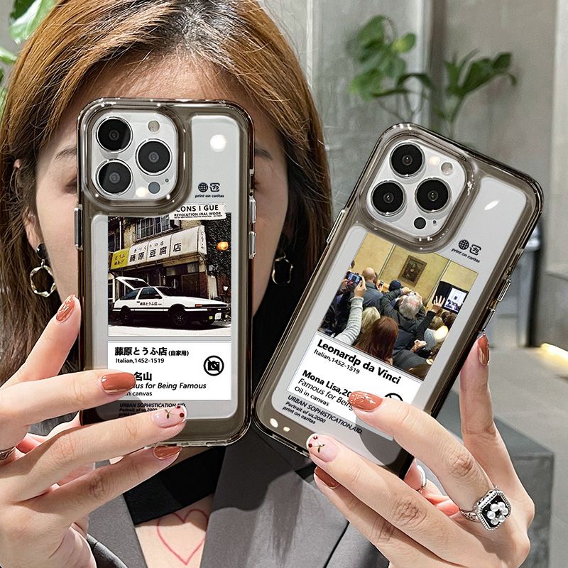 IPHONE Casing Klasik Shockproof Soft Phone Case Kompatibel Untuk Iphone11 14 13 12 Pro XS Max X XR 78 Plus Cover TPU Transparan
