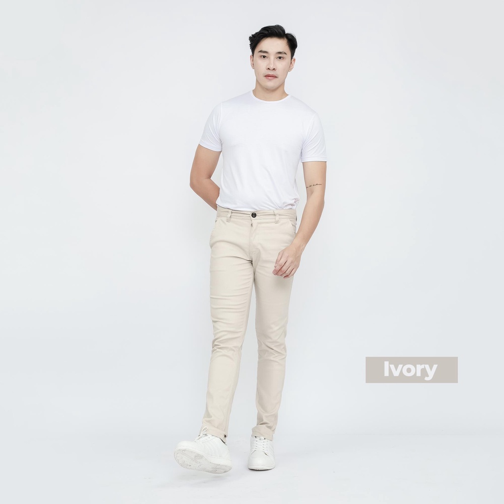 CELANA CHINO PANJANG PRIA SLIMFIT STRETCH BY BROGUY