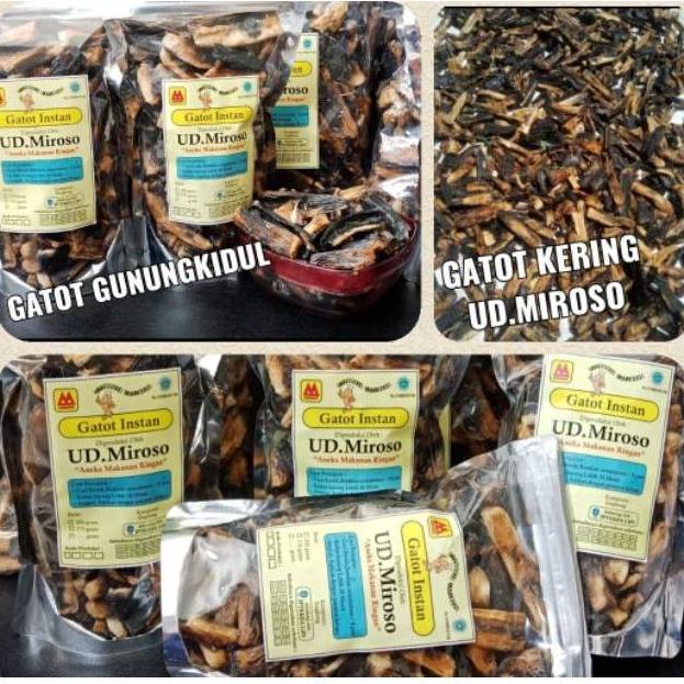 

as❁Produk 400gr gatot instan gunungkidul gatot singkong/telo UD.Miroso 91 ❁