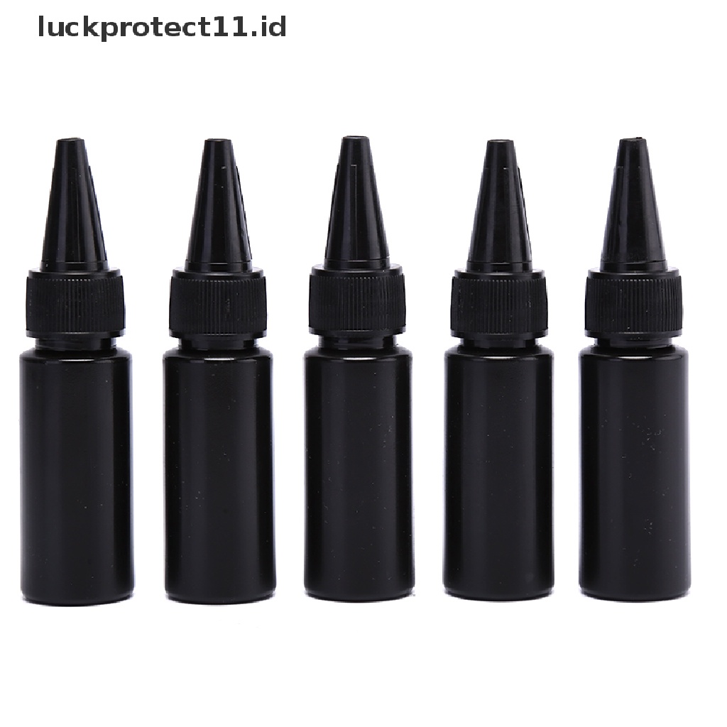 /Fashion Hot// Fashion// 5pcs 30ml Botol Tetes Lem Resin Kosong Wadah Penyimpanan Isi Ulang Cair.