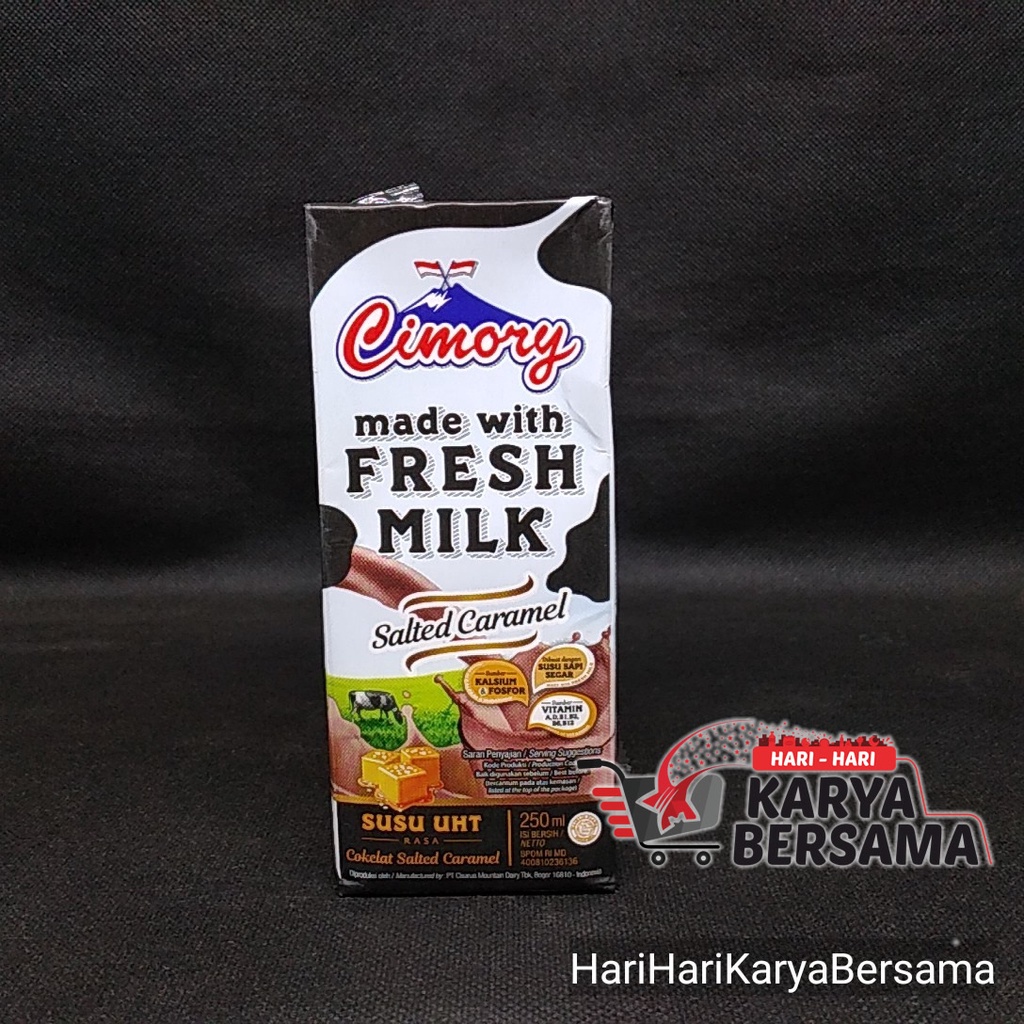 

CIMORY SUSU UHT FRESH MILK SALTED CARAMEL 250ML