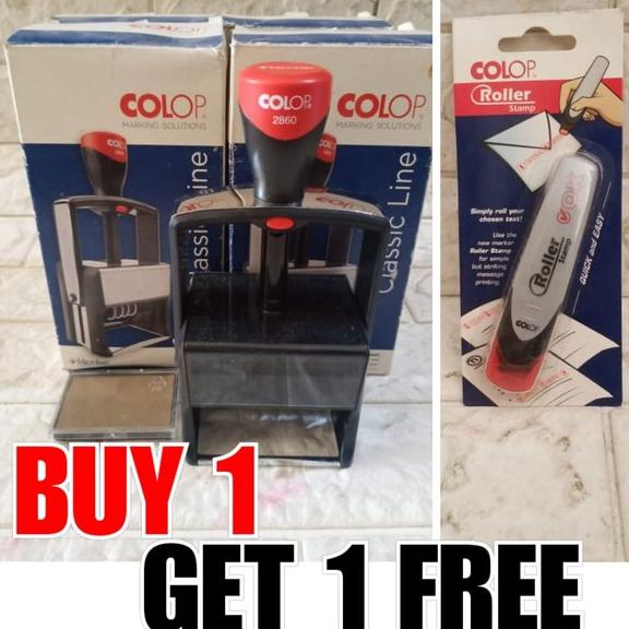 

Terlaris Stempel Colop Jadi FREE Roller Stamp Limited Stock Termurah