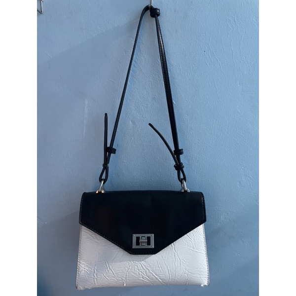 charles & keith bag original blackwhite