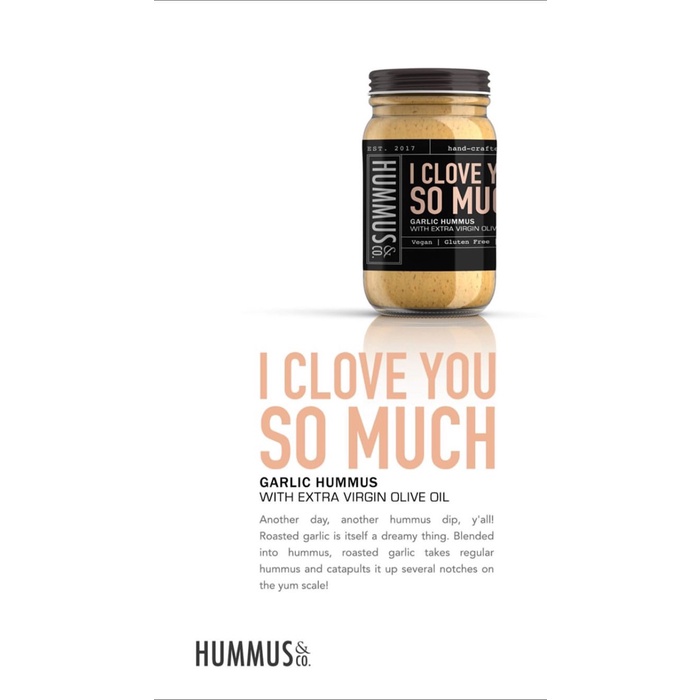 

Garlic Hummus ( Vegan & Gluten Free )
