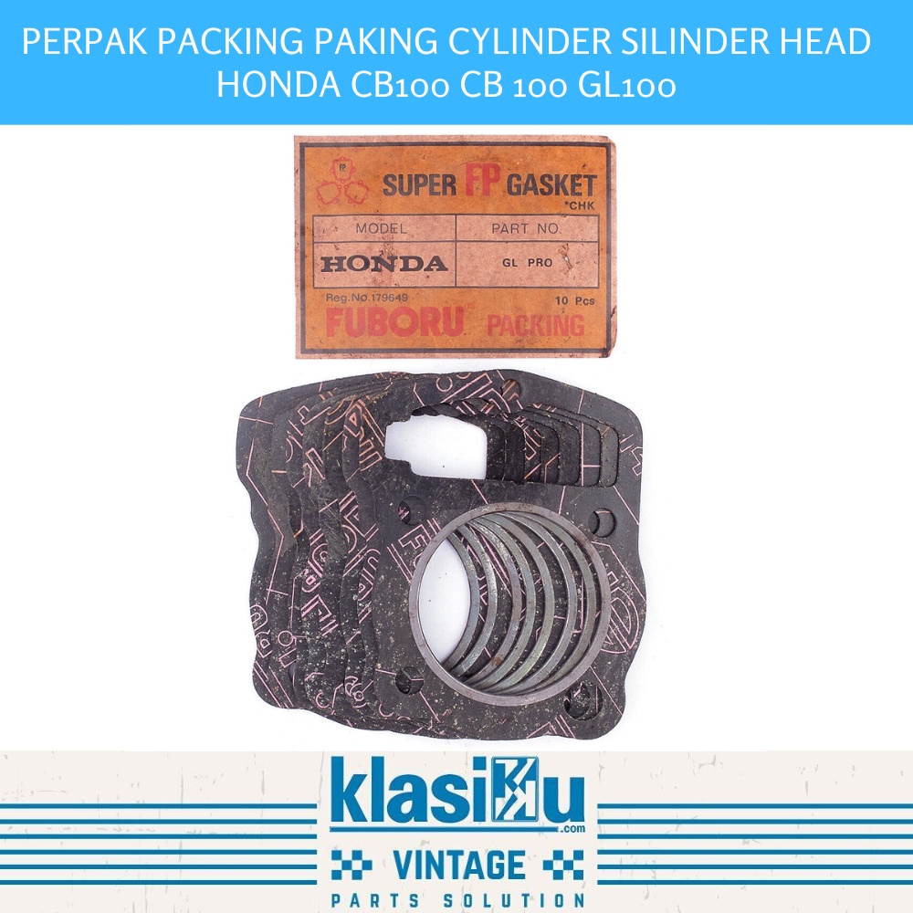 Perpak Packing Paking Cylinder Silinder Head Honda Cb100 Cb 100 Gl100