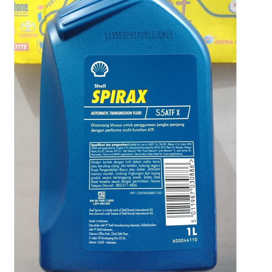 Dapatkan Koin OLI SHELL SPIRAX ATF X - OLI SHELL TRANSMISI MATIC -OLI MATIC S5 ATF X