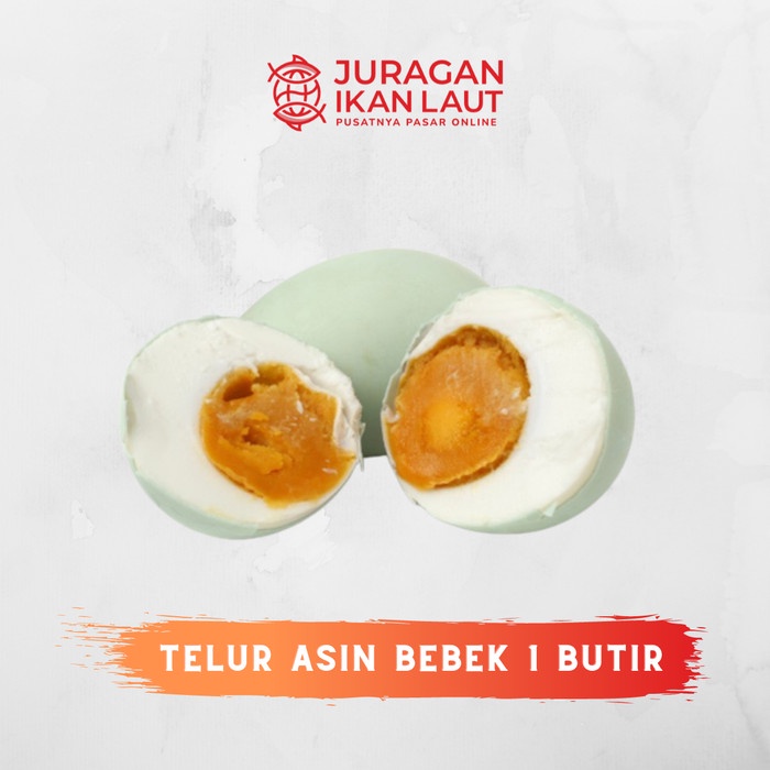 

Telur Bebek Asin Matang - Isi 1 Butir