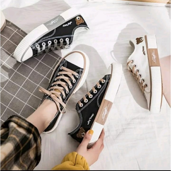 Sepatu Wanita Sepatu Sneakers Wanita Sepatu Cewe Sepatu Skolah Wanita Sepatu Fashion Baer_01