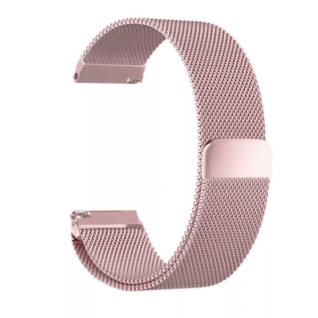 Strap Untuk Haylou GST Lite LS13 22mm - Tali Jam Tangan Milanese Loop Magnetic Metal