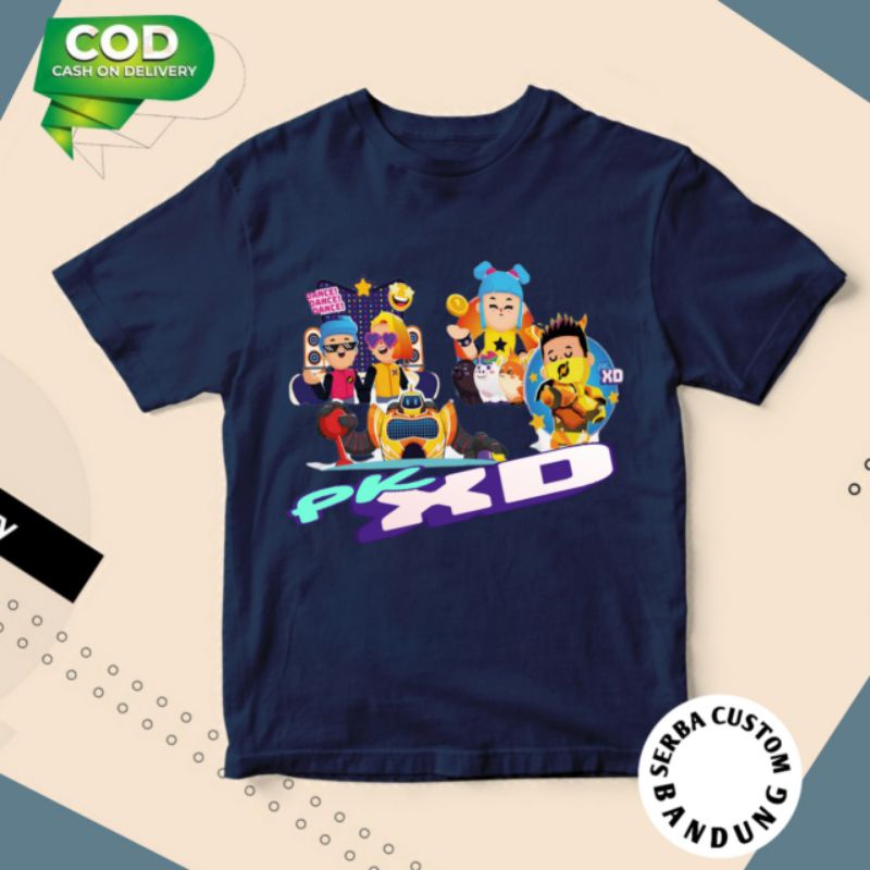 Kaos Anak Game PK XD Bahan Premium Unisex