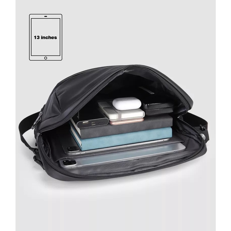 Bange BG7628 Tas Selempang Bange Sling Bag Shoulder Chest Bag Pria