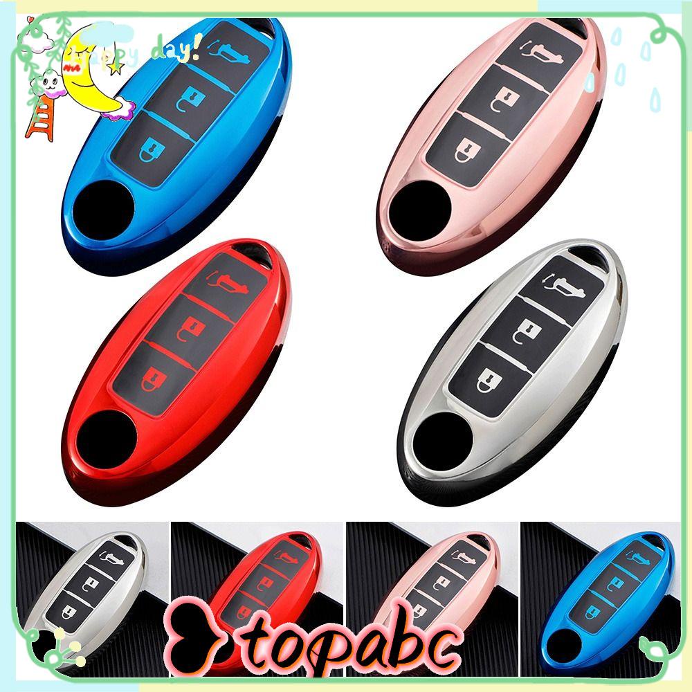 Top Remote Key Case Full Protection Pelindung Aksesoris Mobil Key Fob Cover