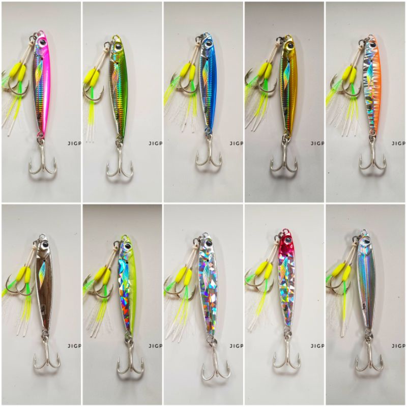 Metal jig 40gr JIGPARA SHORT - KOMPLIT
