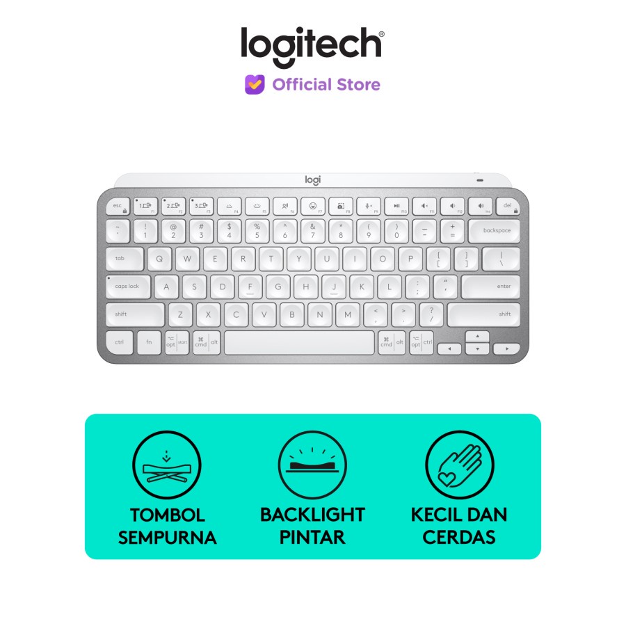 Logitech MX Keys Mini Keyboard Wireless Bluetooth