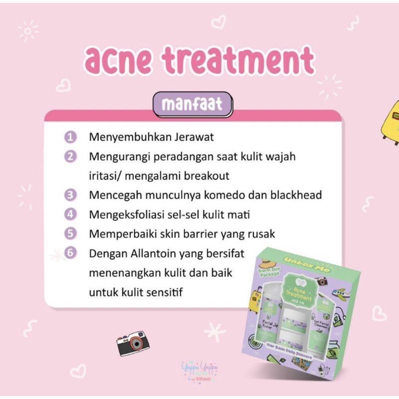 YEPPU YEPPU BY KIYOWO SKINCARE TRAVEL SIZE PACKAGE BPOM VIRAL | Sheet Mask By Lea Gloria - Sheetmask Lea Gloria