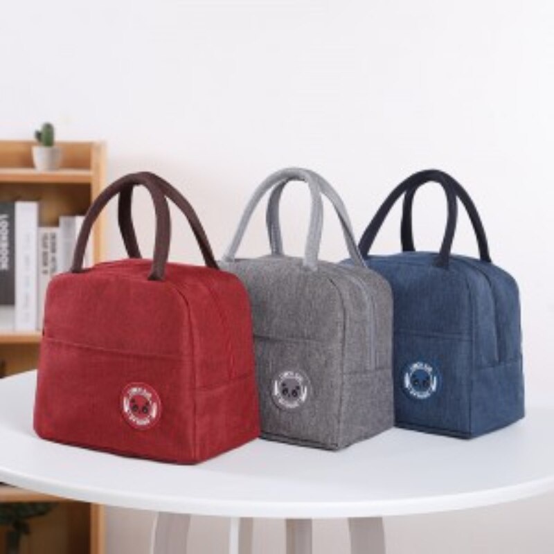 TAS COOLER BAG TAS BEKAL ANAK TAS BEKAL KANTOR  LUNCH BAG SIMPLE