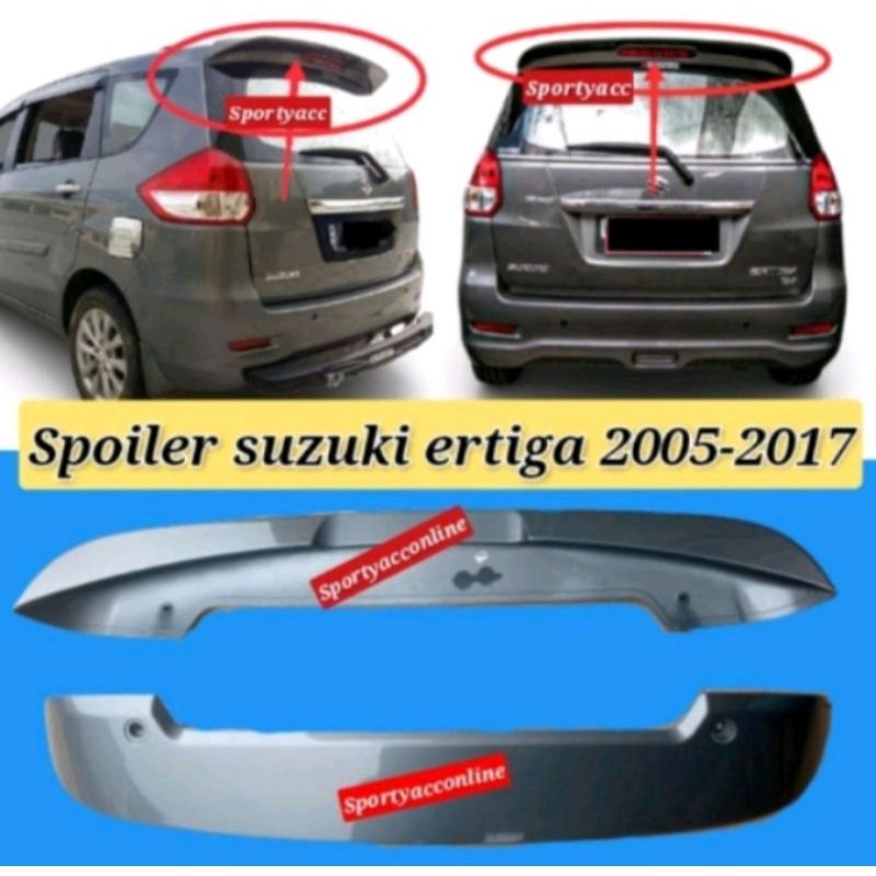 Spoiler suzuki ertiga lama 2012 2013 2014 2015 2016 2017 + cat warna body
