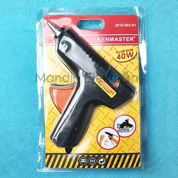 Alat Lem Tembak Bakar 40W Saklar Switch On Off Kenmaster - Glue Gun Pistol Lem tembak 40 Watt Kenmaster