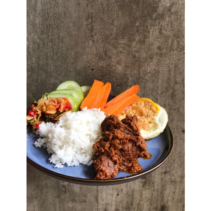 

Rendang Daging Sapi Pedas Minang Padang Merek Jajanan Eyang Wiwiek Txs0X-19