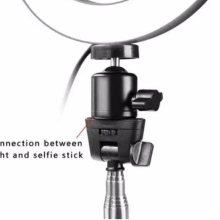Bagus Dipakai.. Ringlight 26cm + Tripod 3120 / Paket Lampu Ringlight 26cm