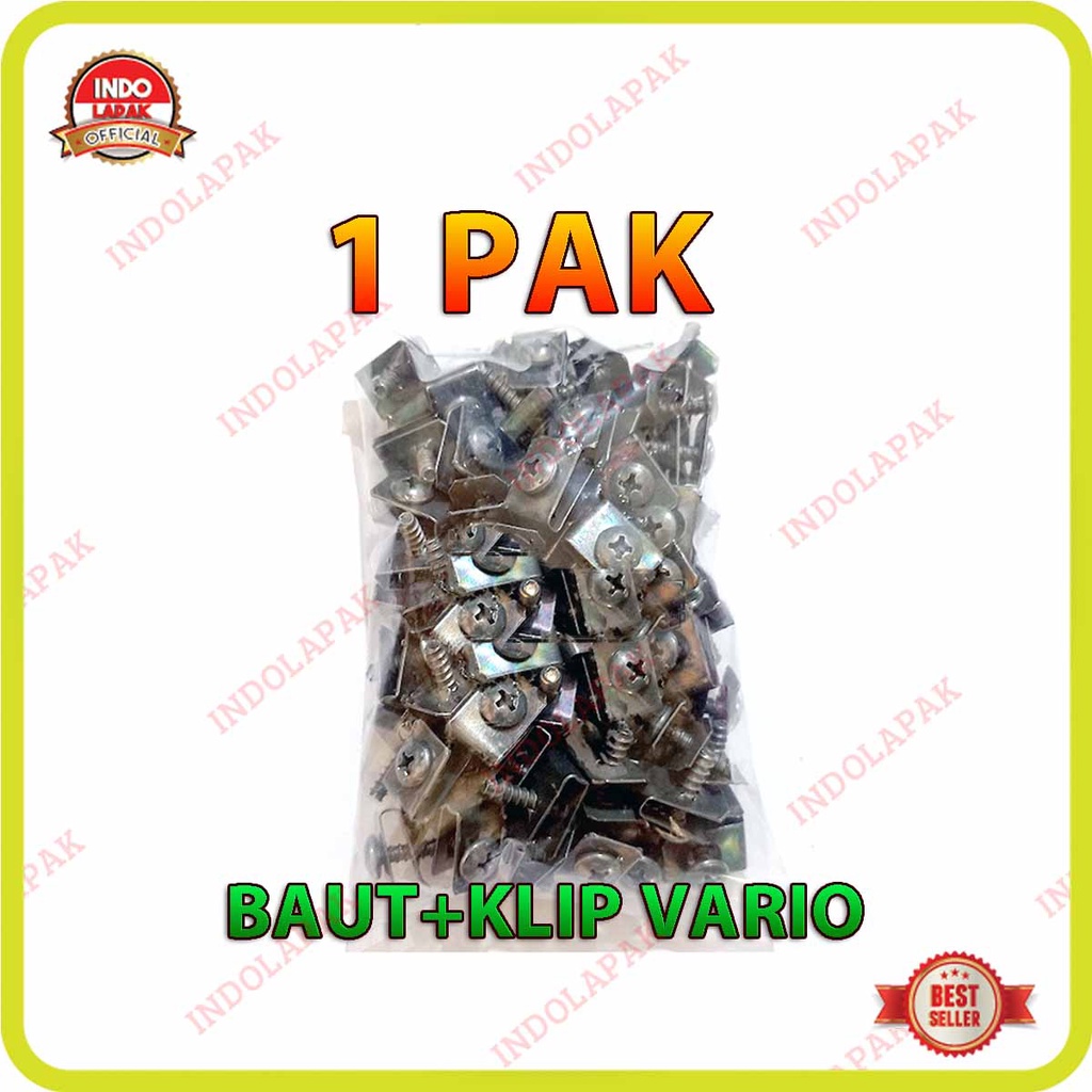 Jual Grosir Pak Baut Klip Body Batok Motor Honda Drat Kasar Vario Beat Scoopy Shopee Indonesia