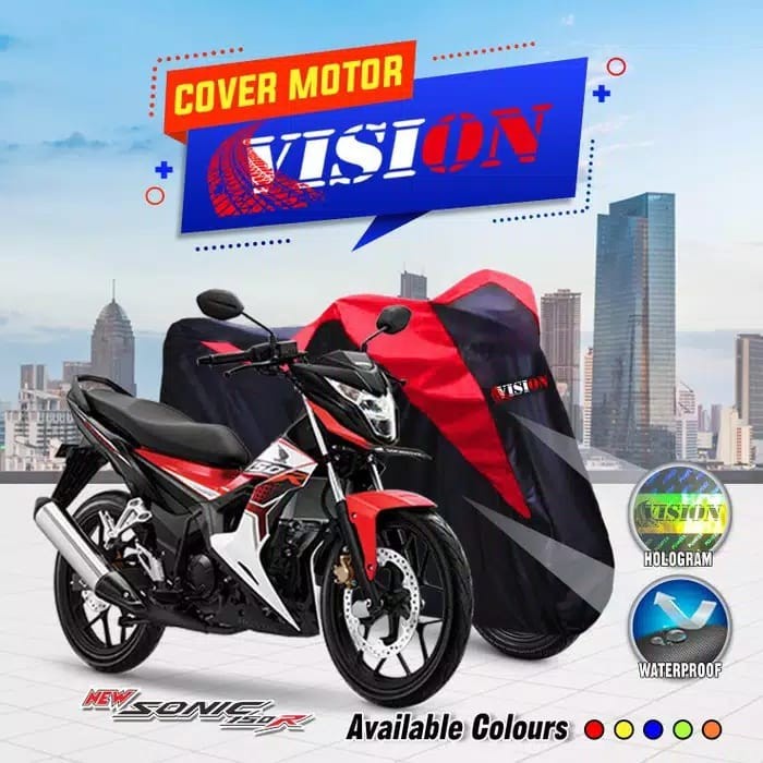 TERMURAH COVER SARUNG MOTOR HONDA SONIC PENUTUP SARUNG MOTOR SONIC