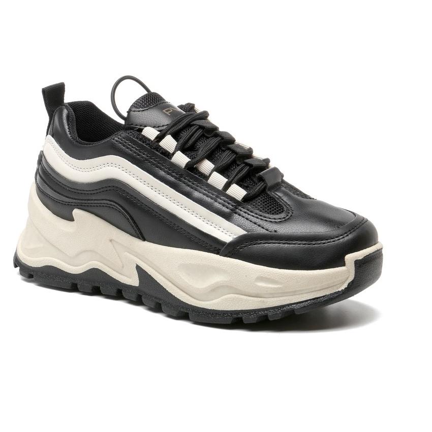 Harga Bersahabat PVN Taecyeon Sepatu Sneakers Wanita Casual Sport Shoes Black 234