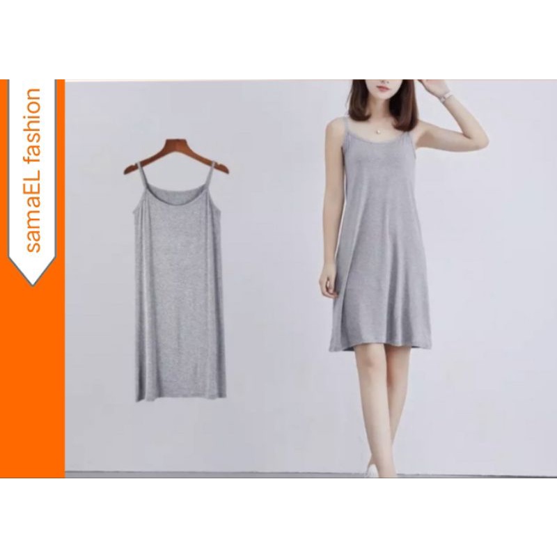 Basic long || ID dress se. xy & maid style. nyaman. menyenangkan.